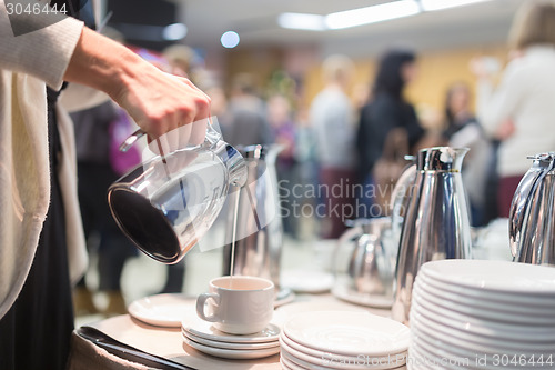 Image of Coffee break at business meeting