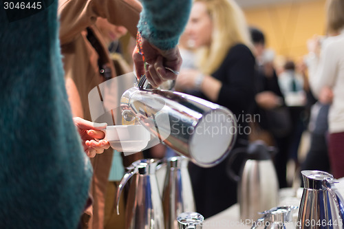 Image of Coffee break at business meeting