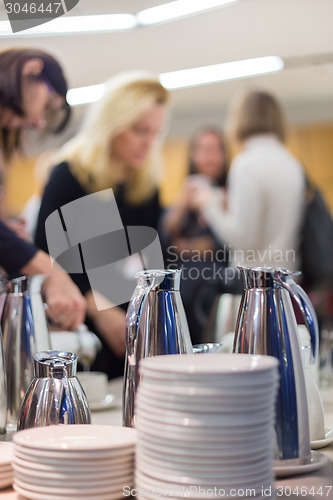 Image of Coffee break at business meeting