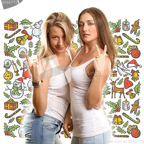Image of Women Looking For Christmas Gifts