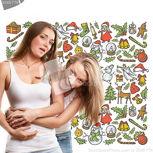 Image of Women Looking For Christmas Gifts