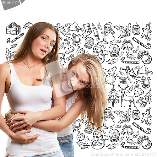 Image of Women Looking For Christmas Gifts