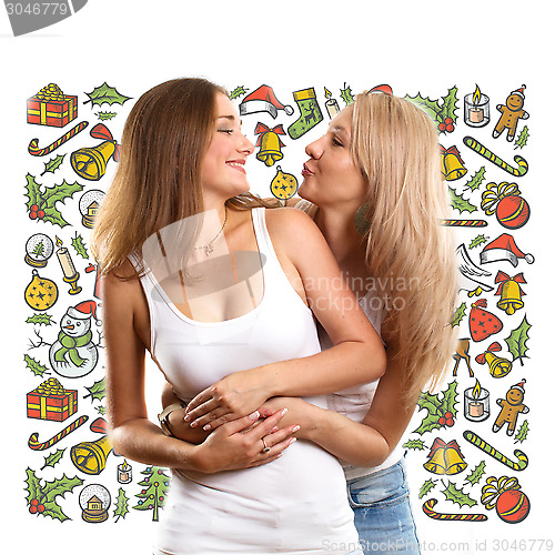 Image of Women Looking For Christmas Gifts