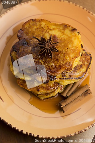 Image of Pumpkin Fritters with cinnamon