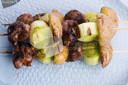Image of Grilled kebab (shashlik)
