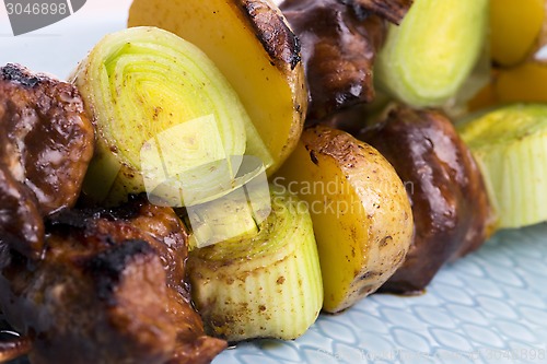 Image of Grilled kebab (shashlik)