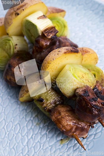 Image of Grilled kebab (shashlik)