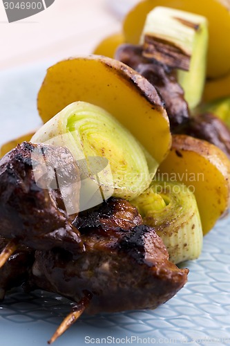 Image of Grilled kebab (shashlik)