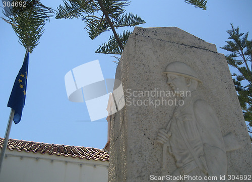 Image of War memorial monument, Crete