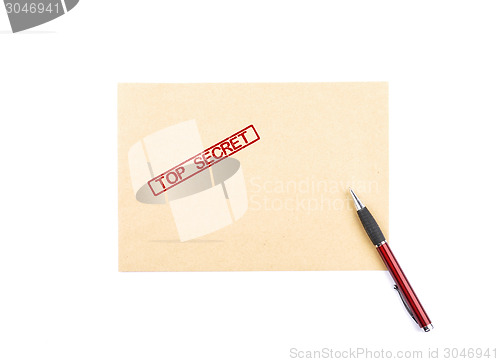 Image of Top secret letter