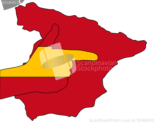 Image of Spanish finger signal