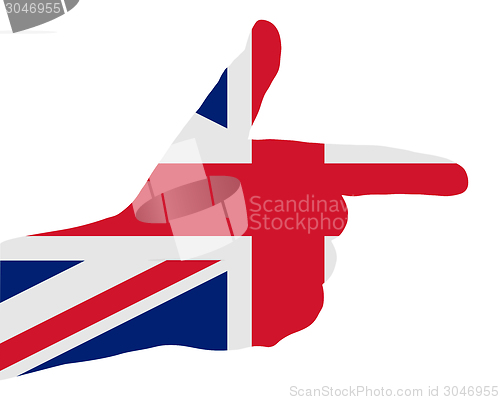 Image of British finger signal