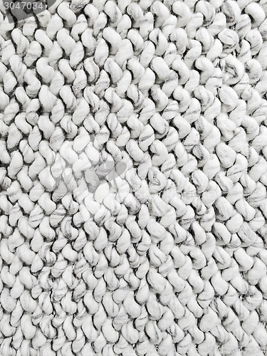 Image of White knitted background