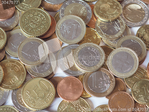 Image of Euro coins