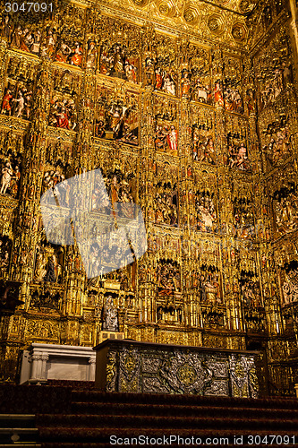 Image of Main Altar in Seville Cathedral