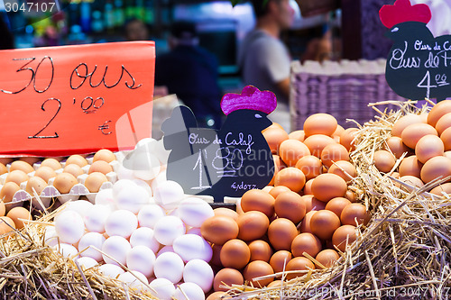 Image of Eggs seller