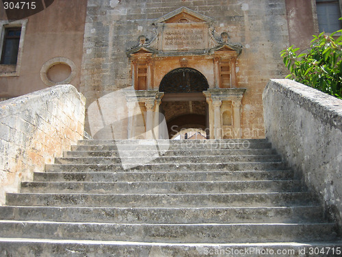 Image of Stair to Cretan monastry