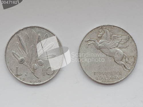 Image of Old Italian coins
