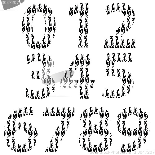 Image of numbers