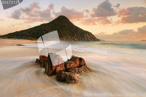 Image of Port Stephens Zenith Beach sunrise tourism