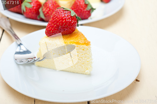 Image of heart cheesecake