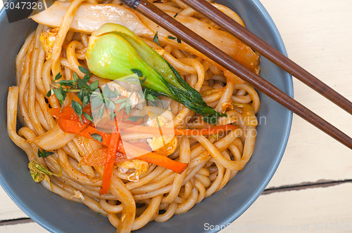Image of hand pulled ramen noodles