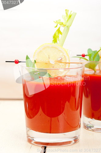 Image of fresh tomato juice
