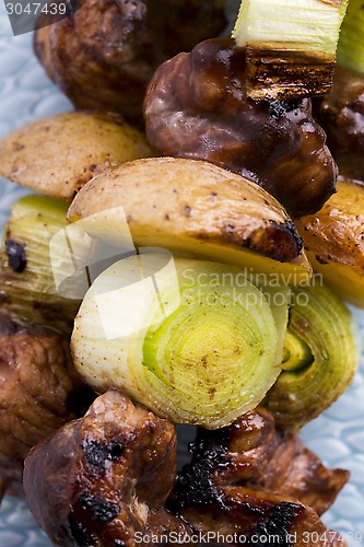 Image of Grilled kebab (shashlik)