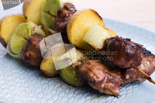 Image of Grilled kebab (shashlik)