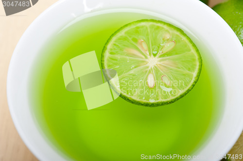 Image of green lime lemonade 
