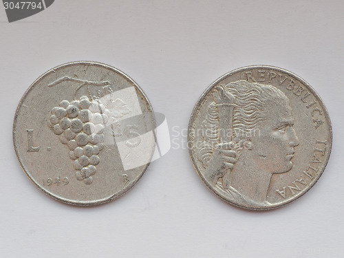 Image of Old Italian coins