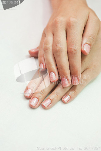 Image of woman nails
