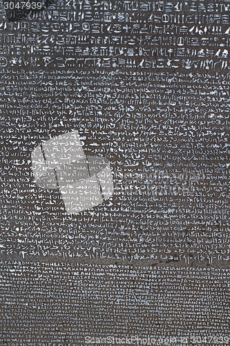 Image of old font texture 