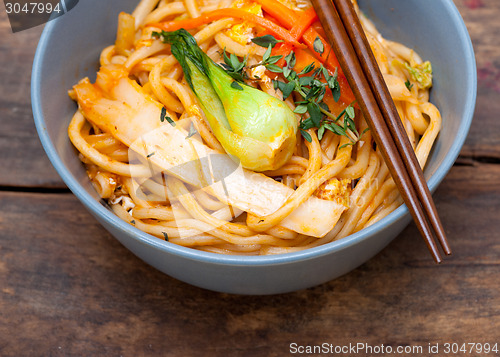 Image of hand pulled ramen noodles