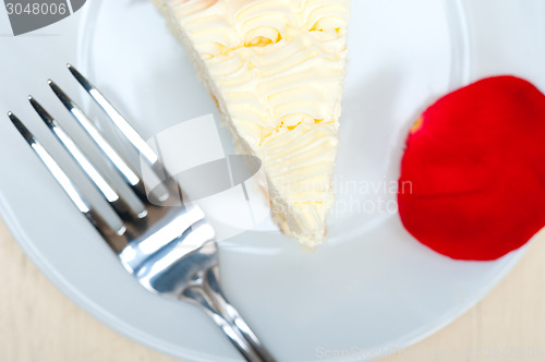 Image of whipped cream mango cake