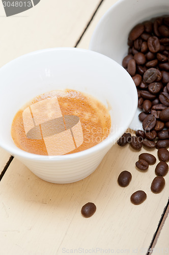 Image of espresso cofee and beans