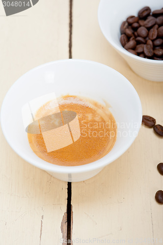 Image of espresso cofee and beans