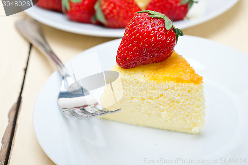 Image of heart cheesecake