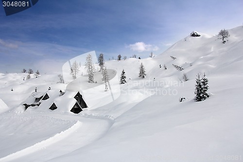 Image of House under snow