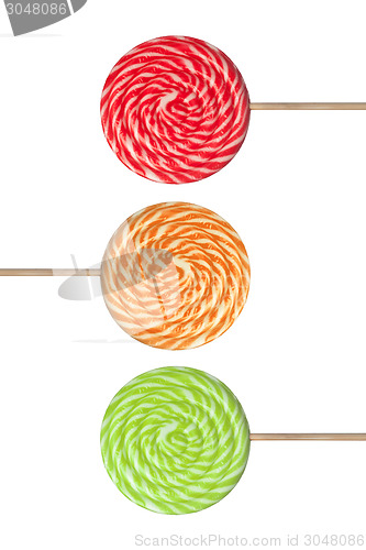 Image of Colorful lollipop