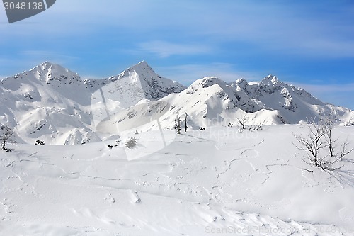 Image of Mountains in winter