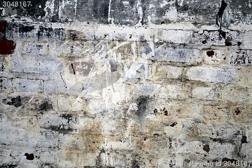 Image of texture of white brick