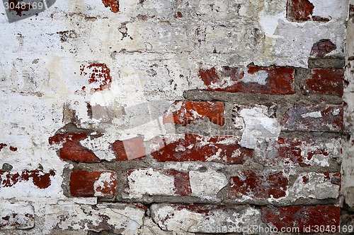 Image of texture of white brick