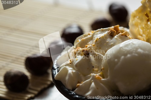 Image of Fresh hazelnut ice cream