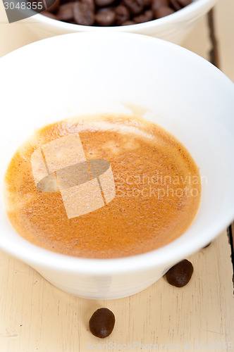 Image of espresso cofee and beans