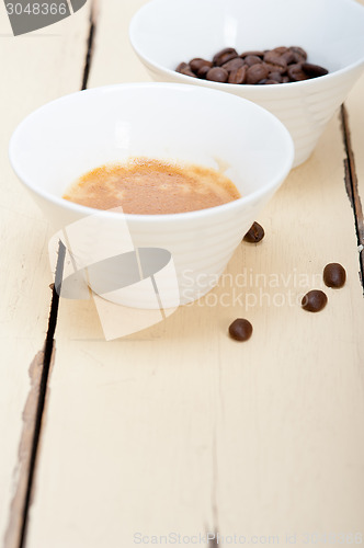 Image of espresso cofee and beans