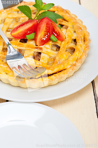 Image of home made beef pie