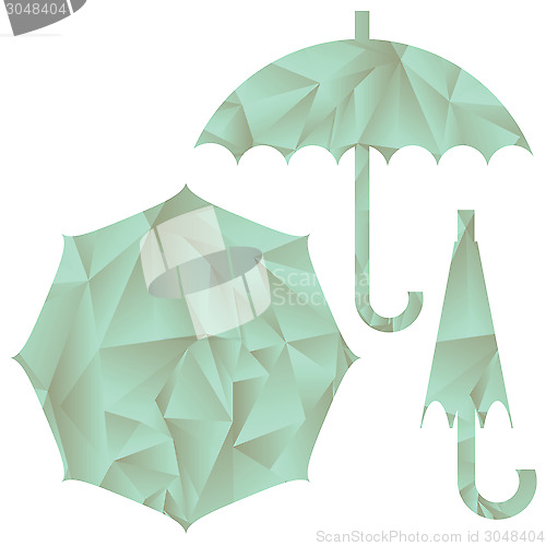 Image of umbrella set