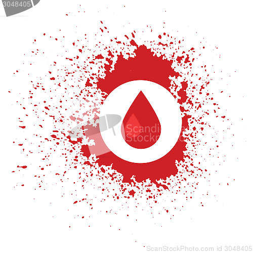 Image of blood icon