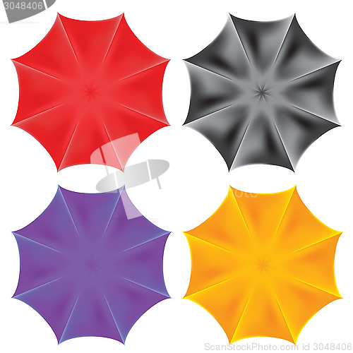 Image of umbrella set